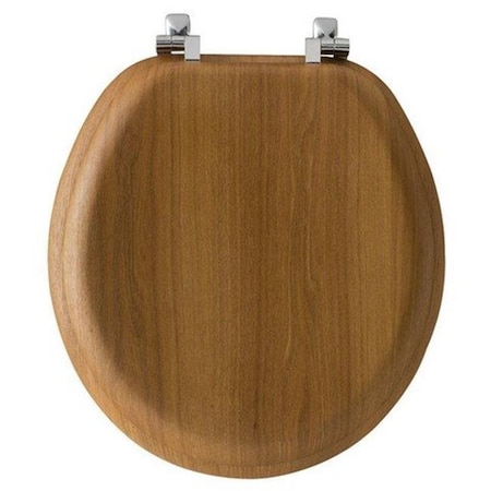 Chesterfield 9601CP-263 Wood Round Toilet Seat CH32752